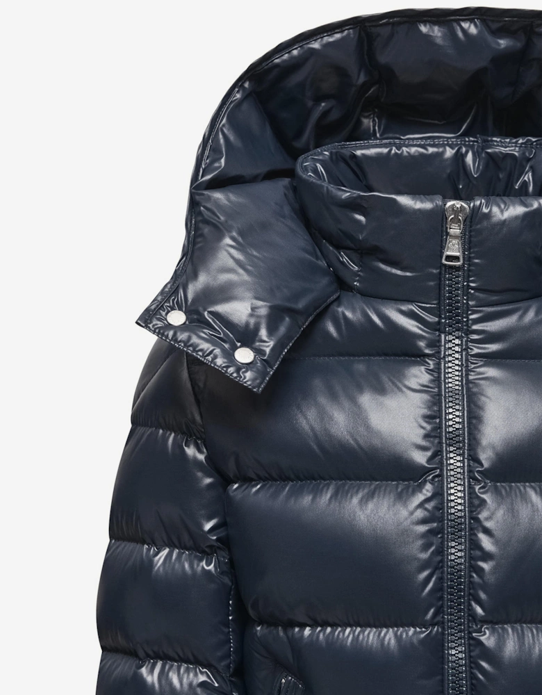 Kids Down Padded Maya Jacket in Navy