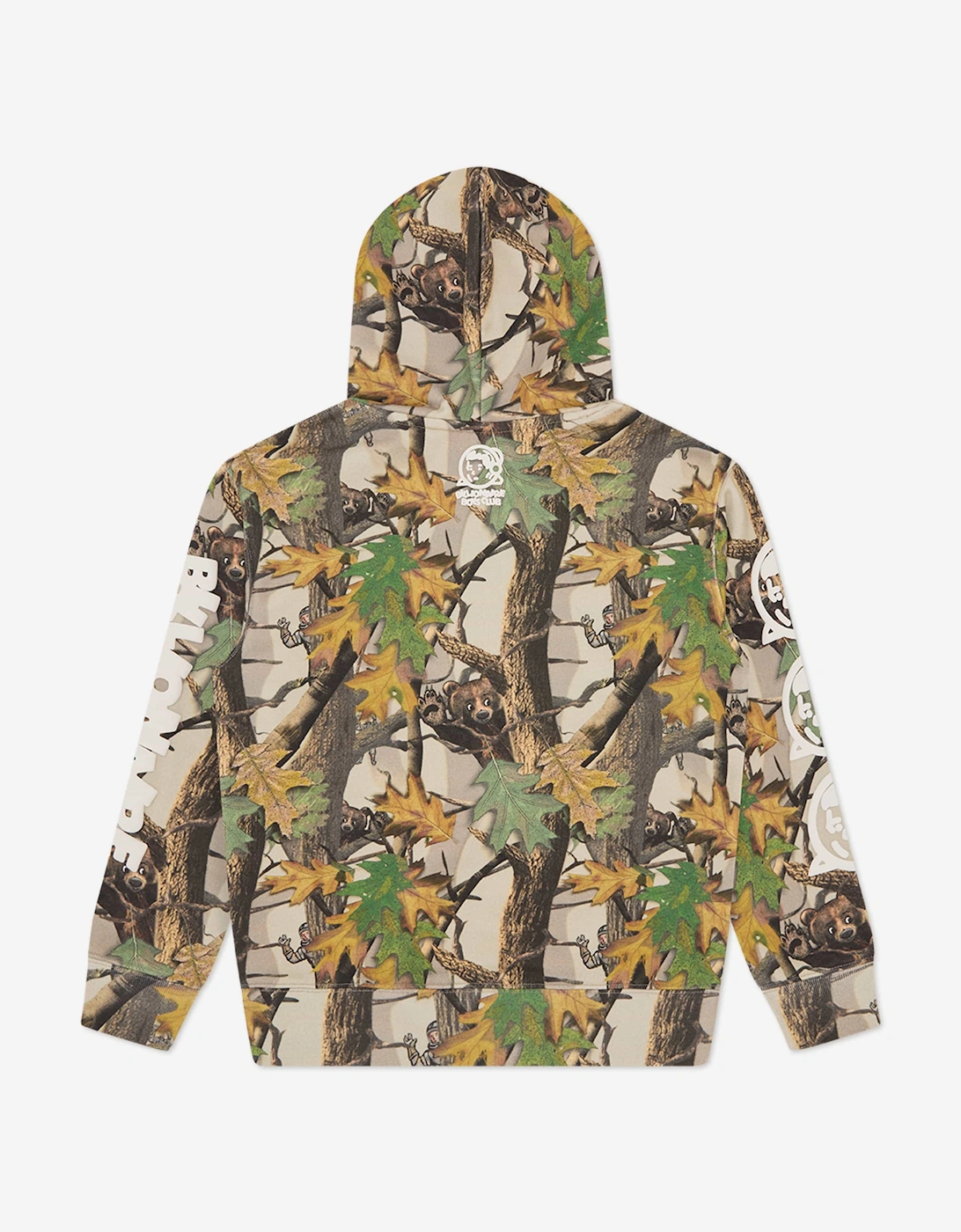 Boys Tree Camo Hoodie in Multicolour