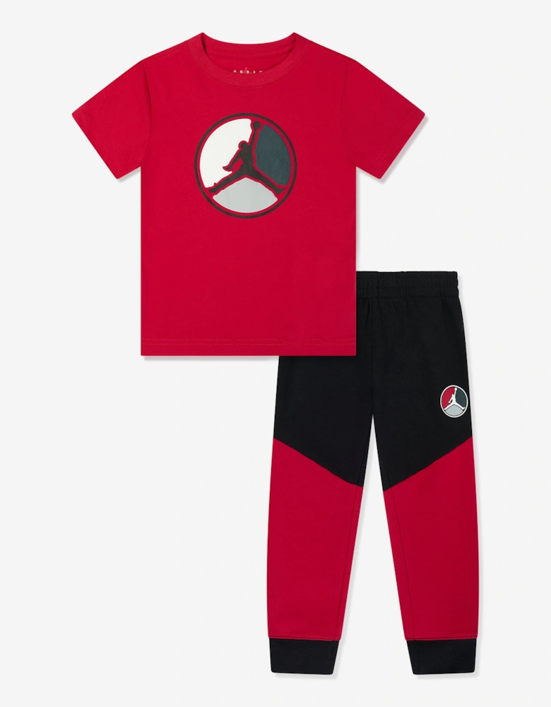 Jordan Boys Jumpman Flight HBR Trousers Set in Black