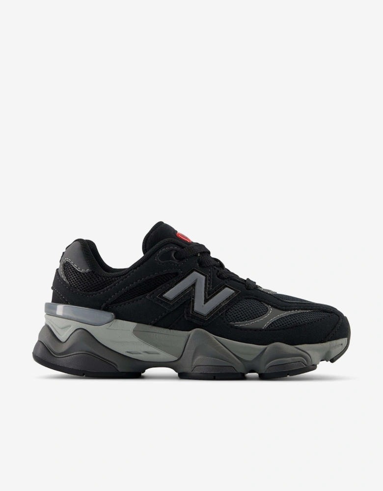 Kids 9060 Trainers in Black