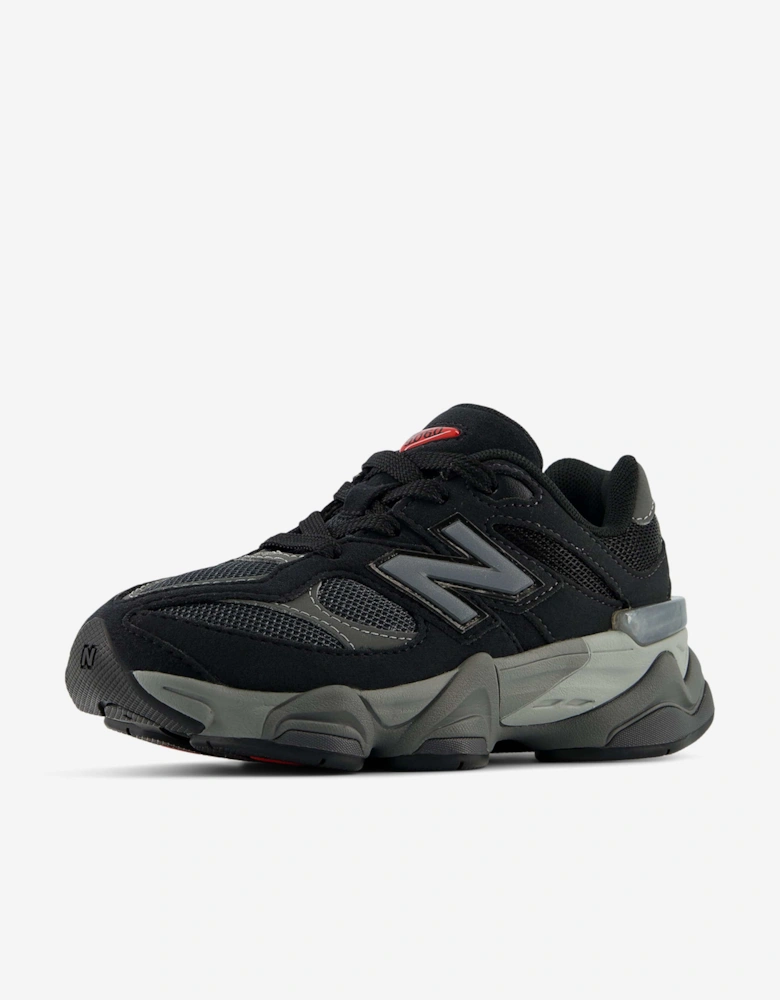 Kids 9060 Trainers in Black