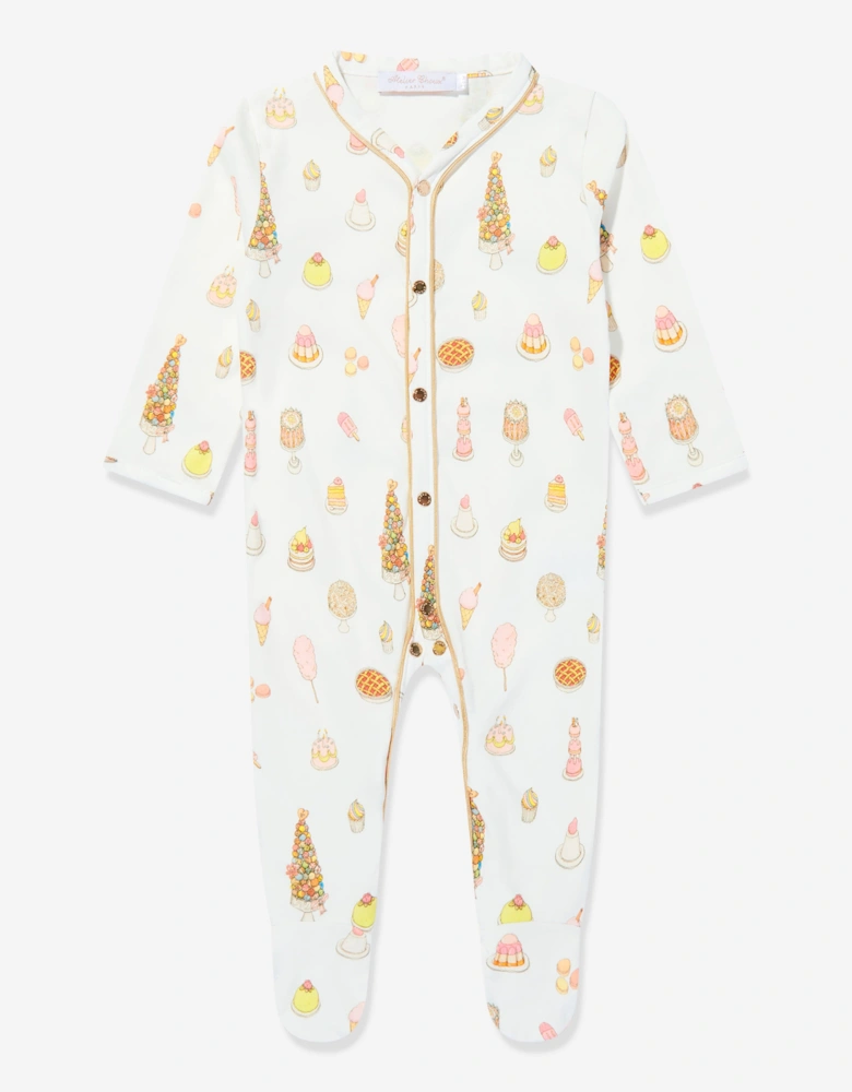 Baby Classic Sweetie Pie Playsuit in White