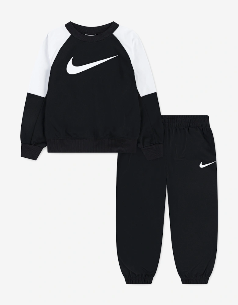 Kids Lifestyle Essentials Tracksuit in Black