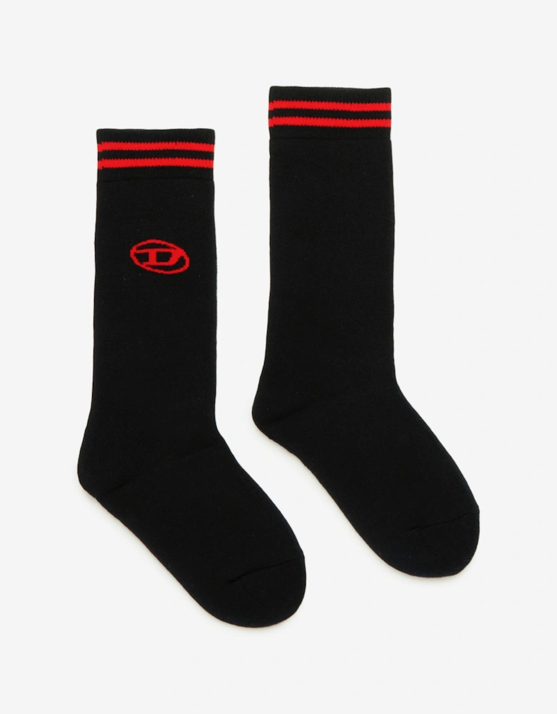 Kids Logo Socks Set in Multicolour