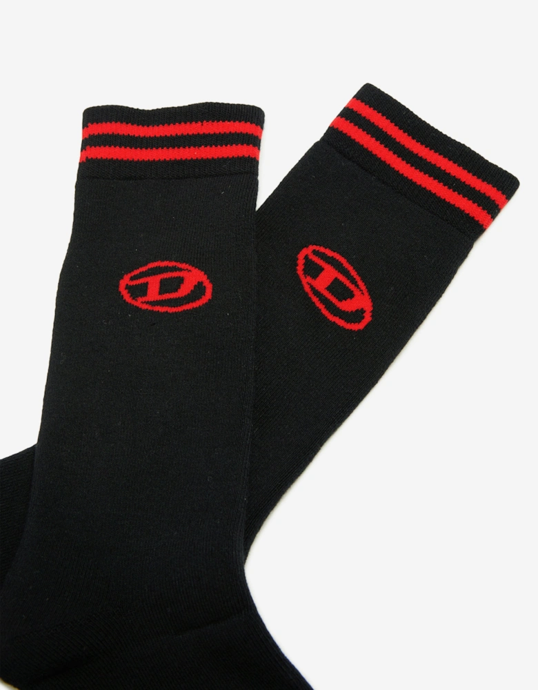 Kids Logo Socks Set in Multicolour