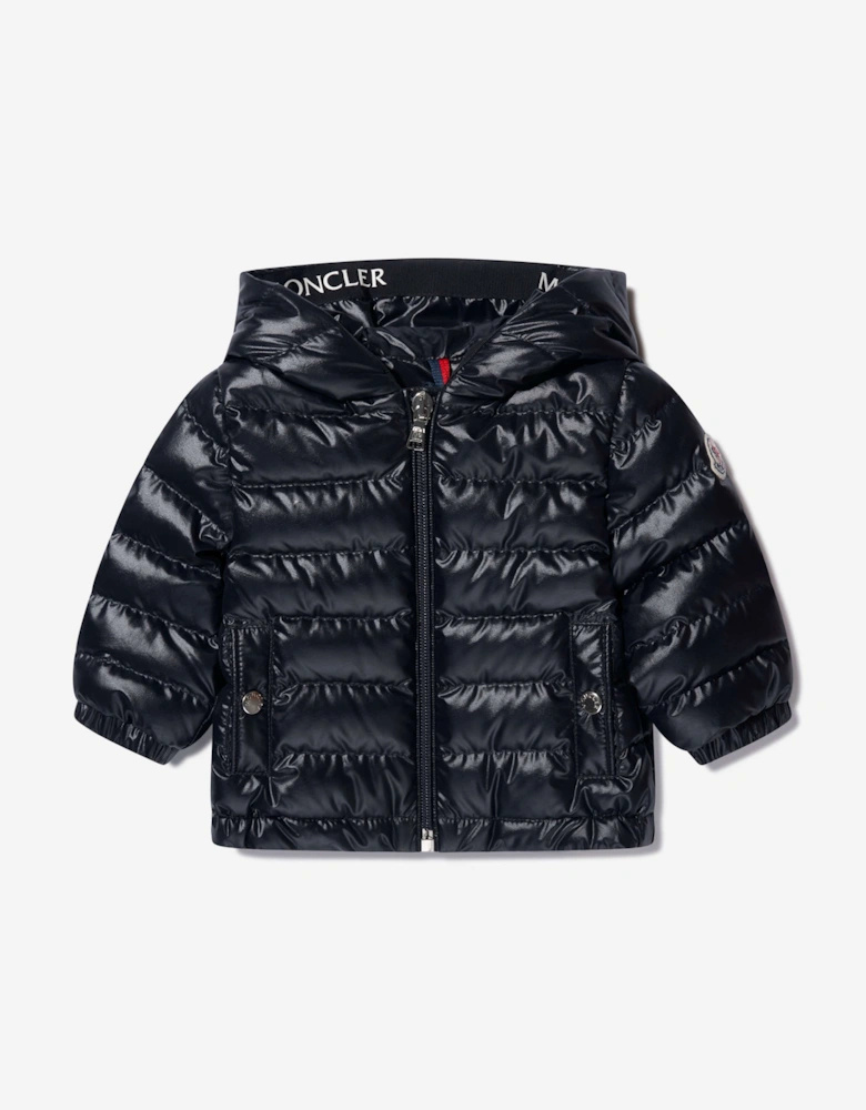 Enfant Baby Boys Down Padded Sesen Jacket in Navy