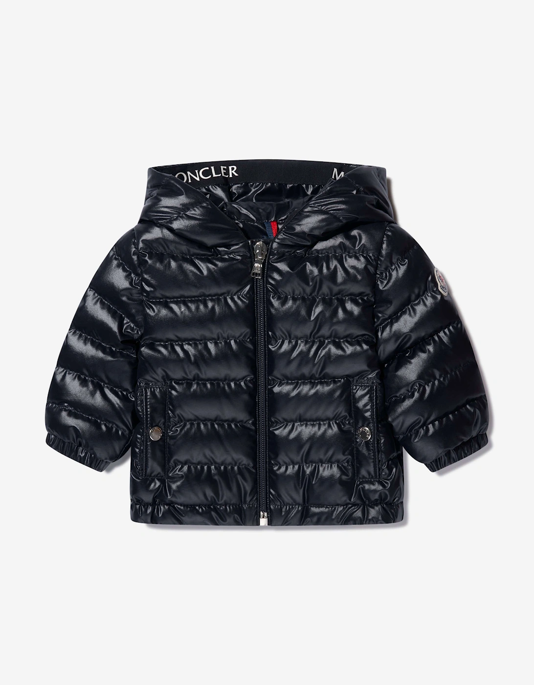 Enfant Baby Boys Down Padded Sesen Jacket in Navy, 5 of 4