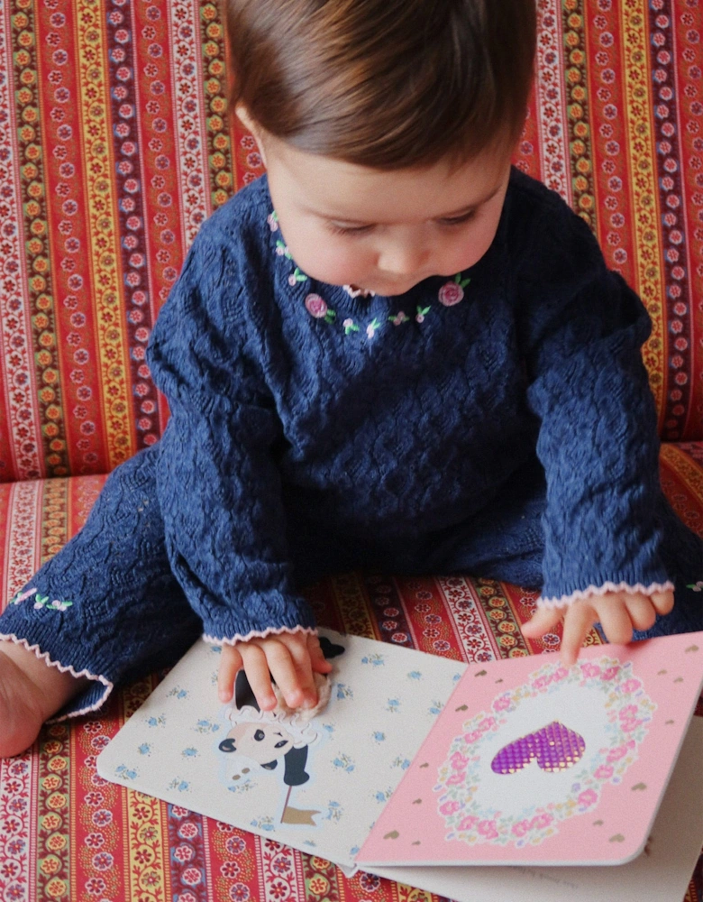 Touch and Feel Bear Book in Multicolour (15cm)