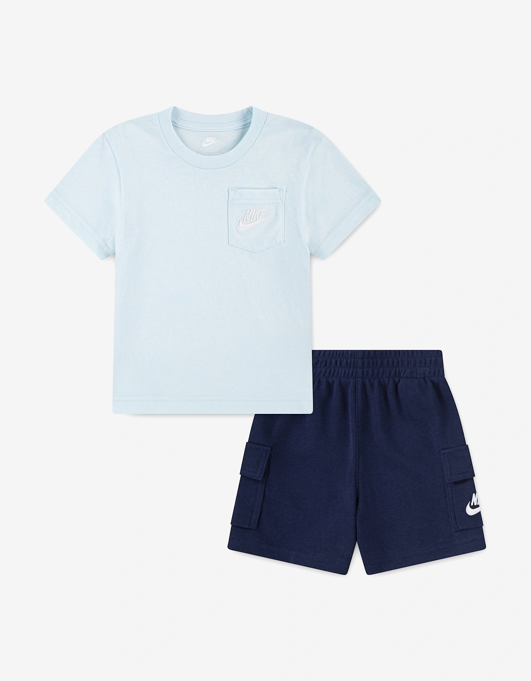 Boys NSW Pocket T-Shirt and Shorts Set in Blue, 5 of 4