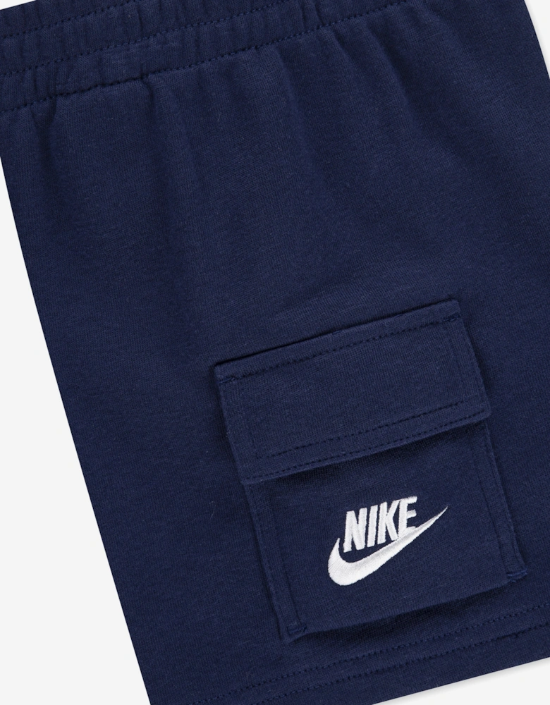 Boys NSW Pocket T-Shirt and Shorts Set in Blue