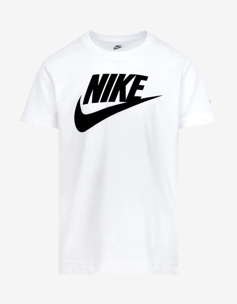 Kids Futura Evergreen T-Shirt in White