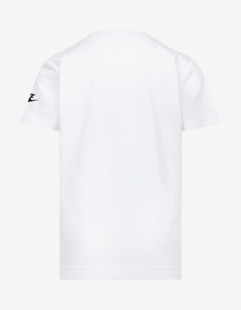 Kids Futura Evergreen T-Shirt in White