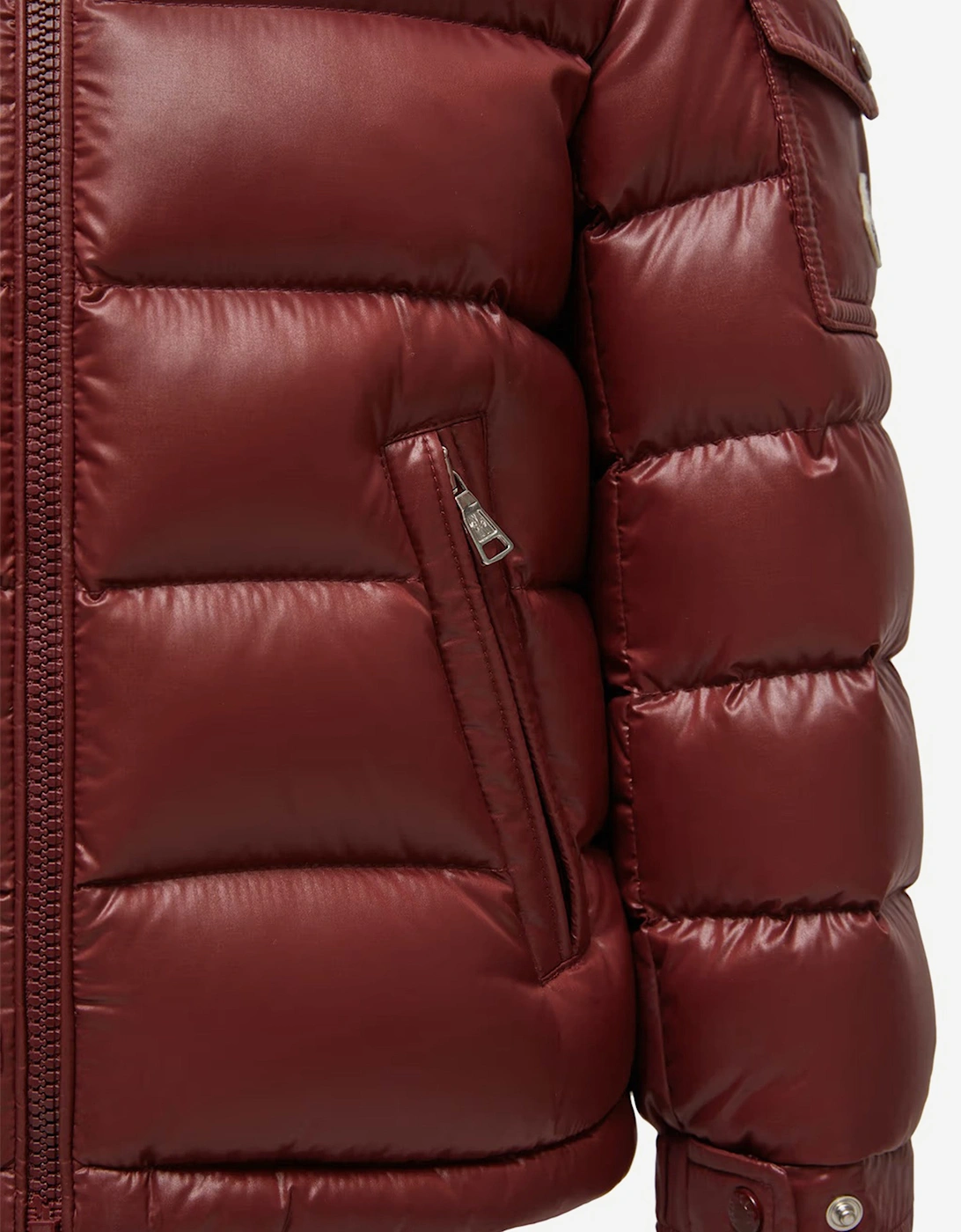 Kids Down Padded Maya Jacket in Red