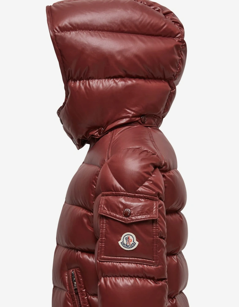 Kids Down Padded Maya Jacket in Red