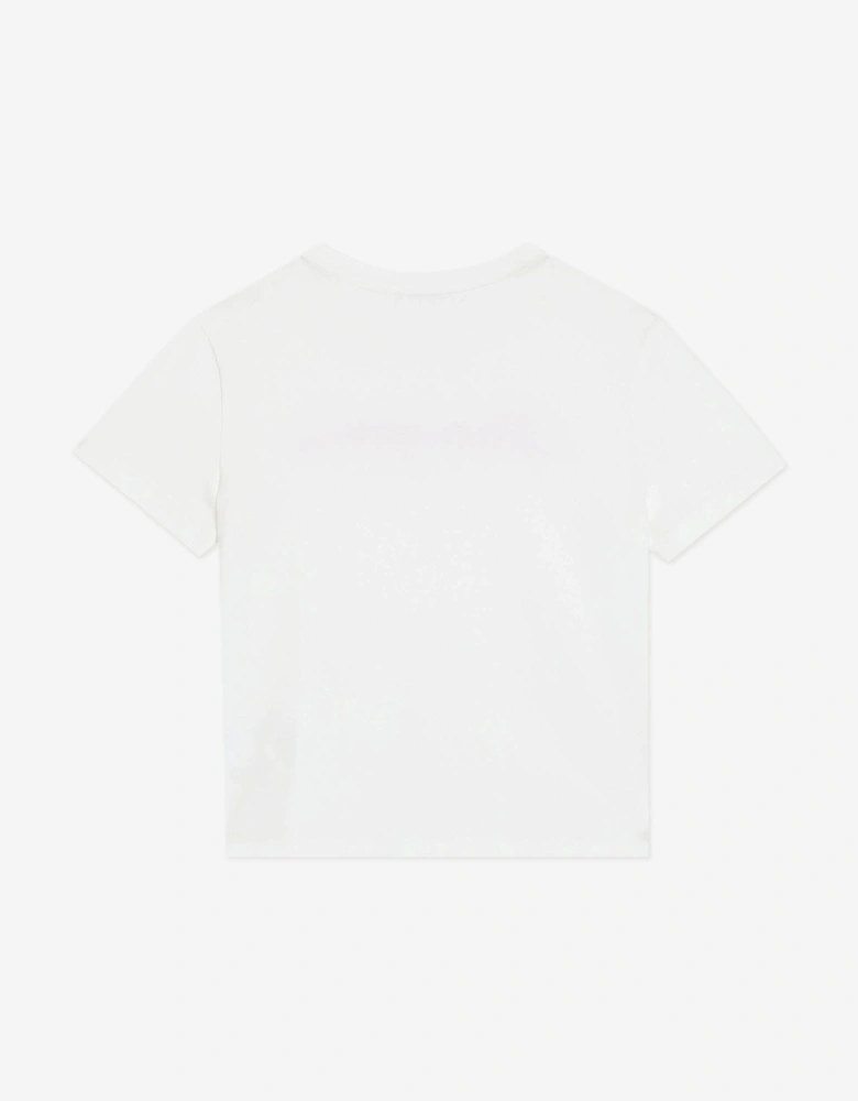 Girls Logo T-Shirt in White