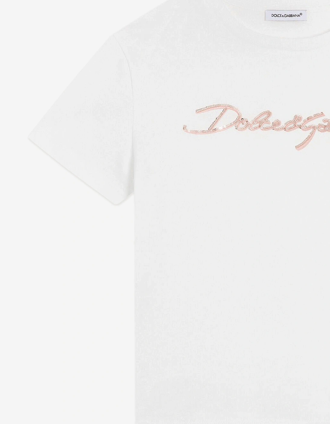 Girls Logo T-Shirt in White
