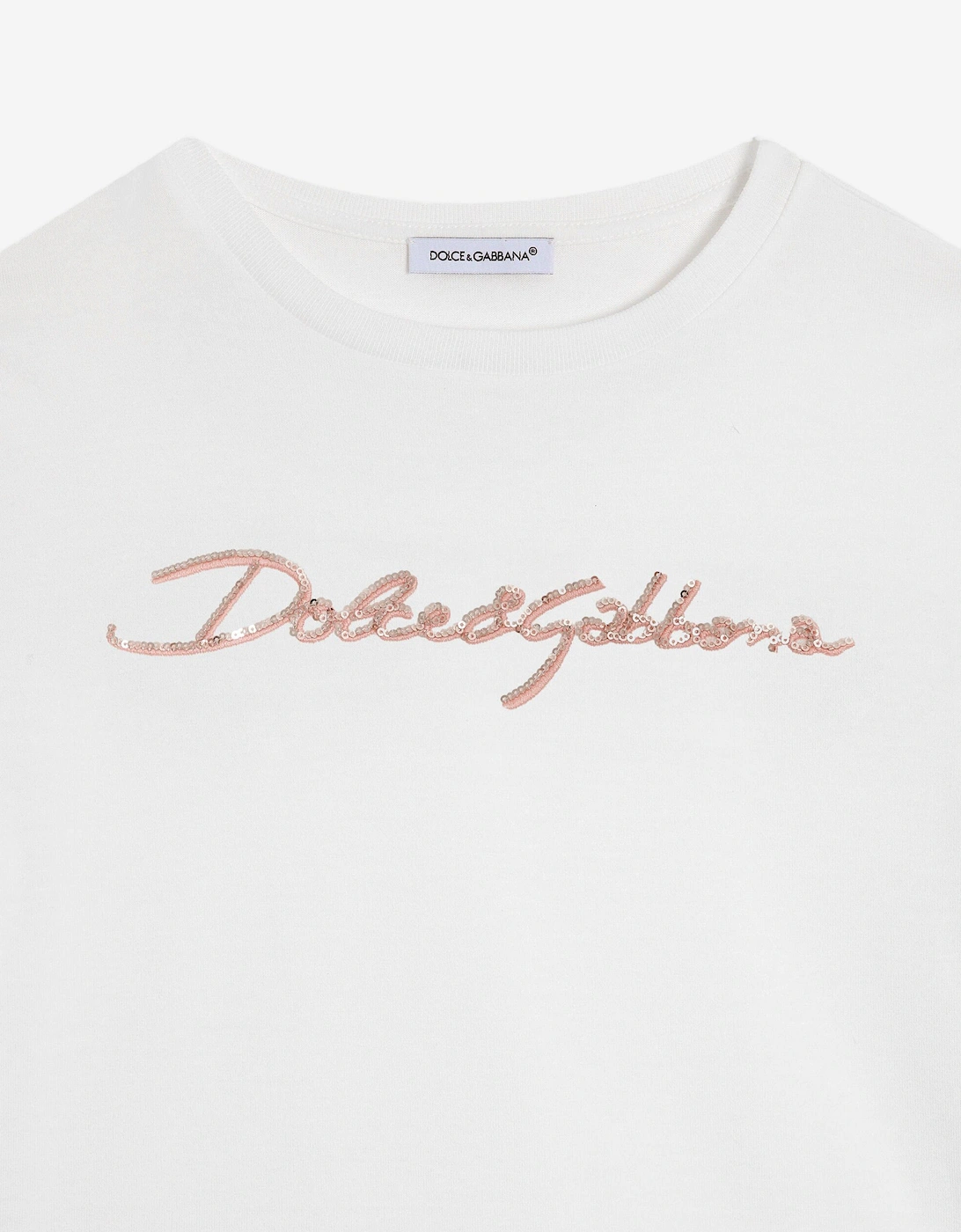 Girls Logo T-Shirt in White