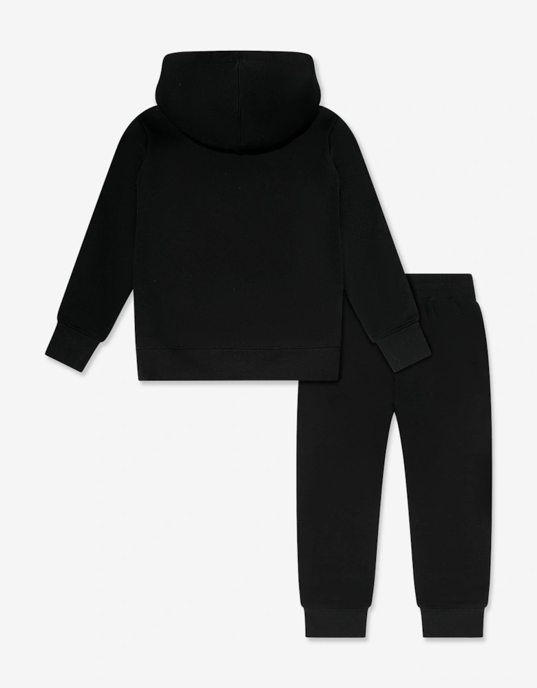 Kids Logo Tracksuit in Black