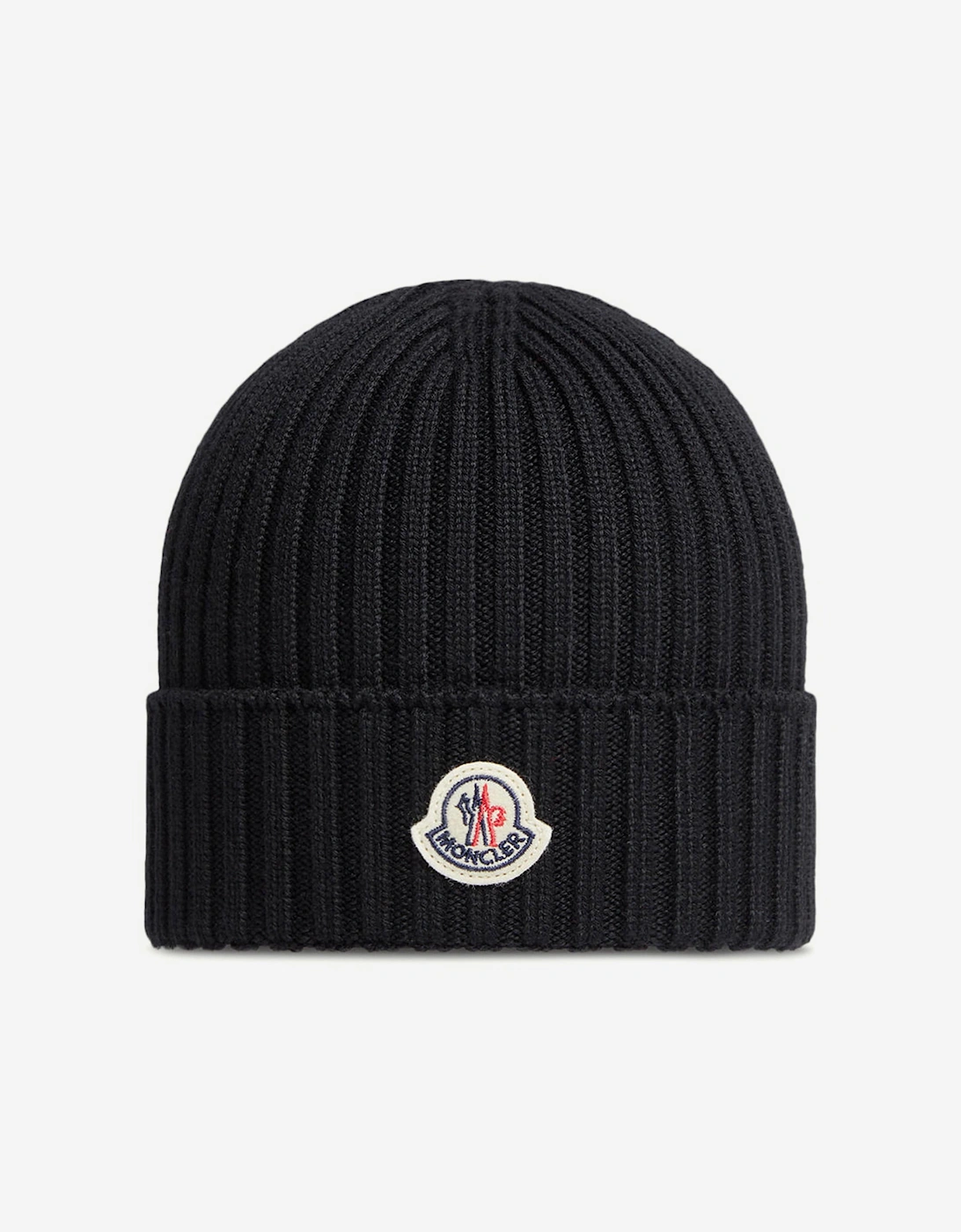 Kids Wool Knit Beanie Hat in Black, 5 of 4
