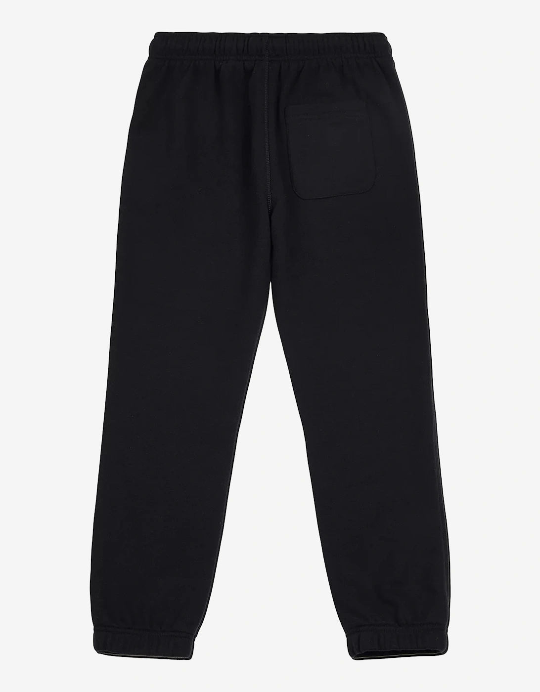 Boys French Terry Small Logo Joggers in Black