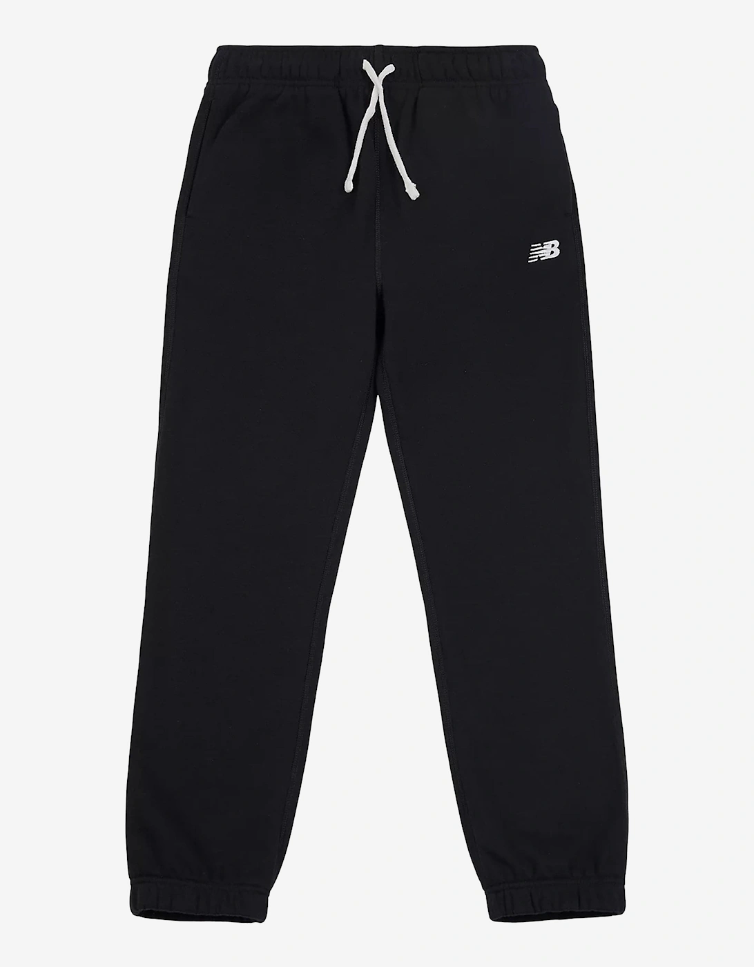 Boys French Terry Small Logo Joggers in Black, 5 of 4