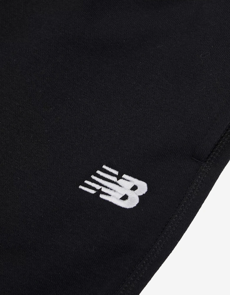 Boys French Terry Small Logo Joggers in Black