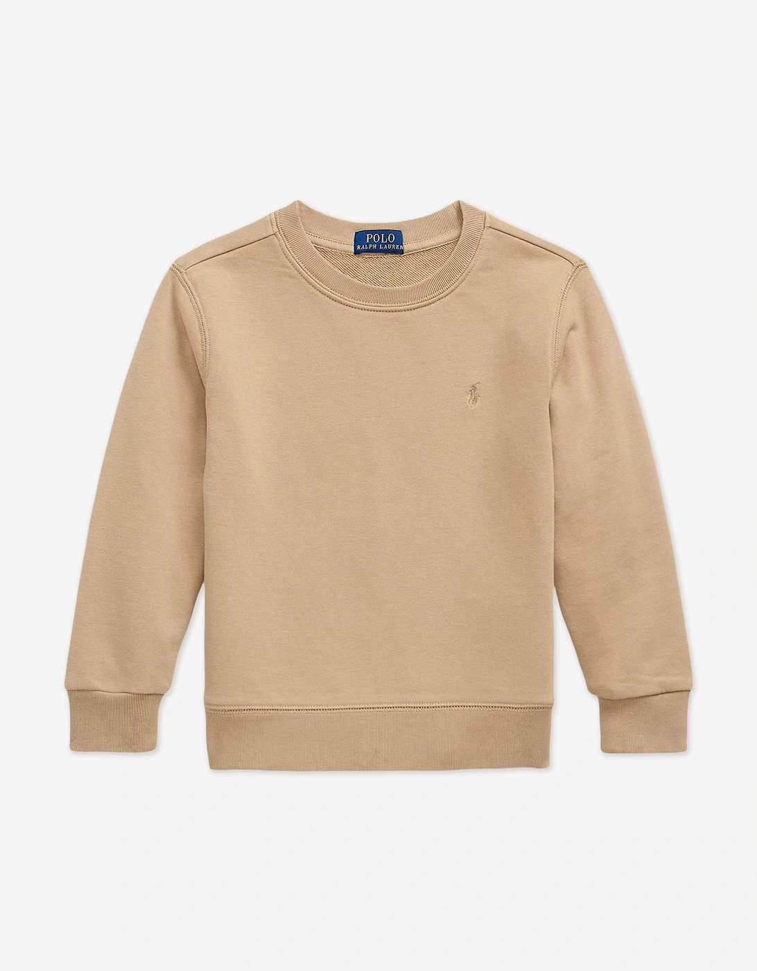 Boys Logo Sweatshirt in Beige, 5 of 4