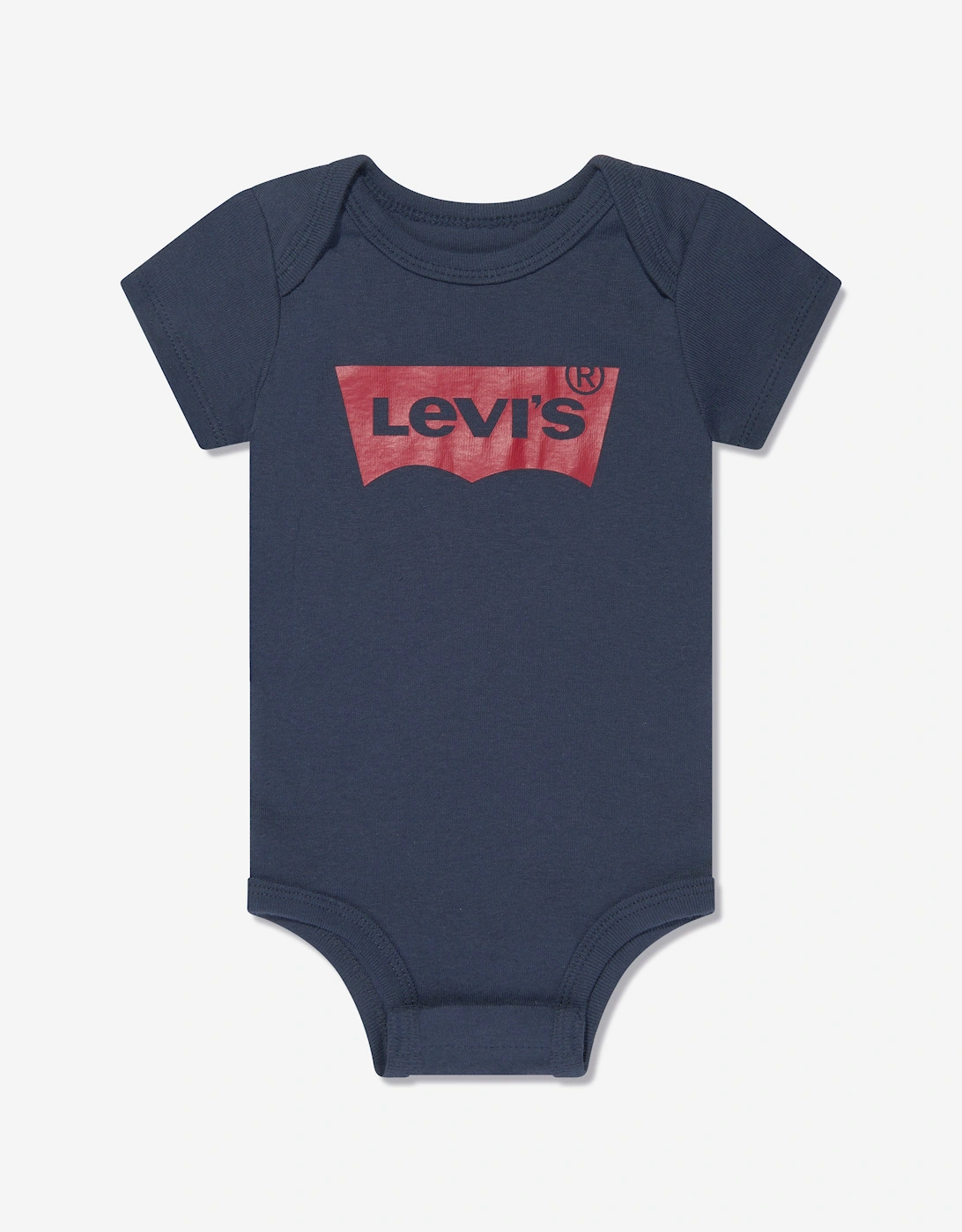 Baby Batwing Onesie Hat and Bootie Set in Navy