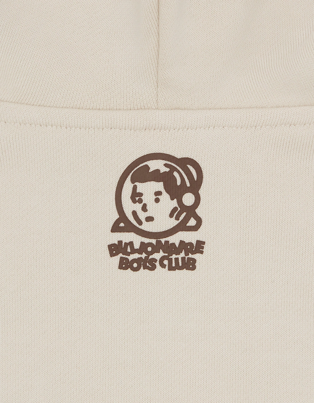 Boys Gradient Arch Logo Hoodie in Ivory