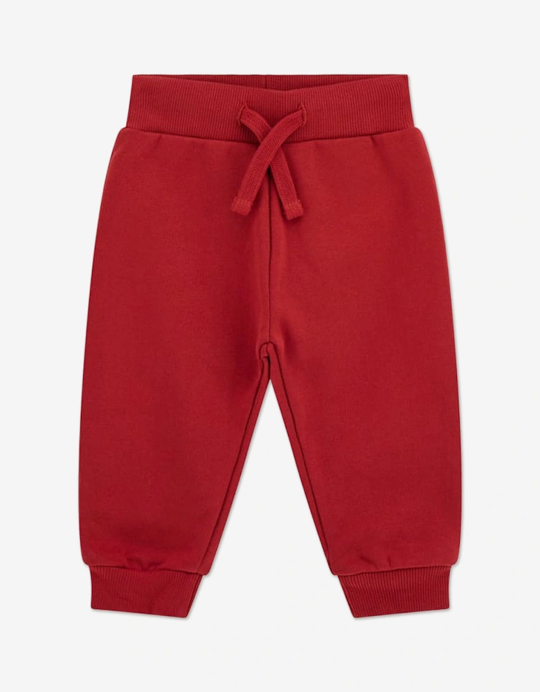 Baby Boys Long Sleeve T-Shirt and Joggers Set in Beige