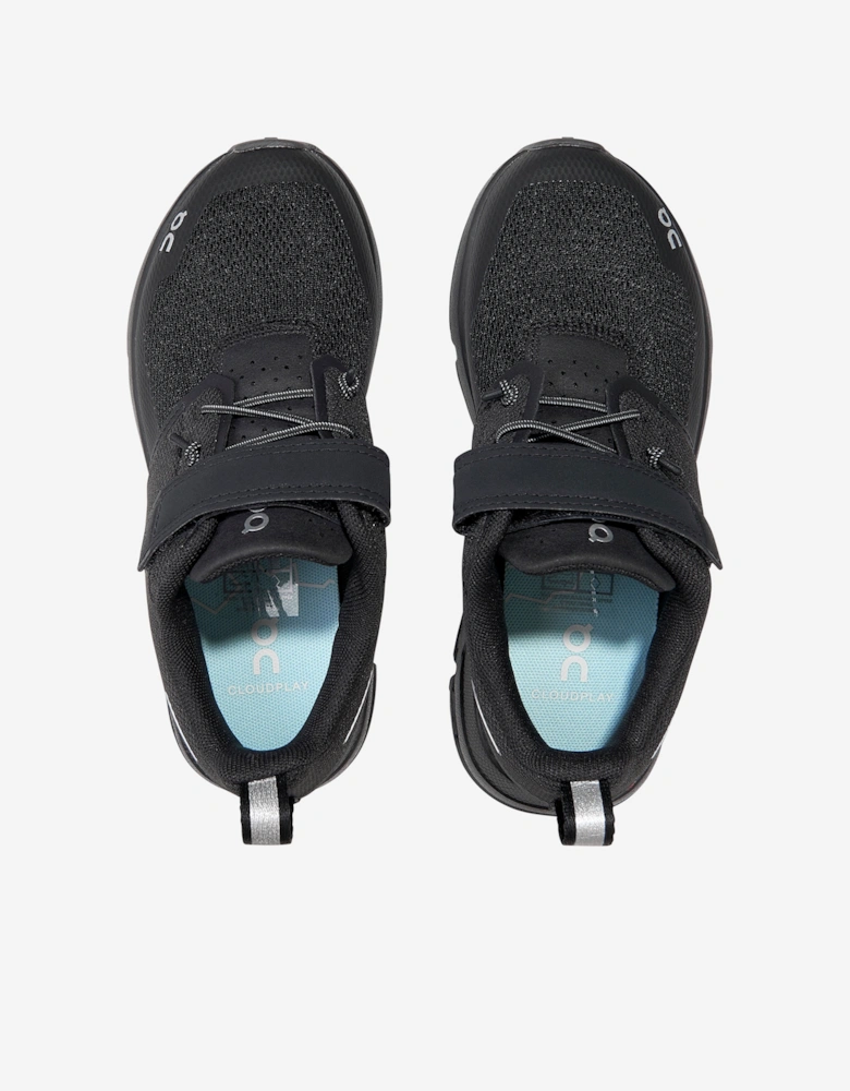 Running Kids Cloud Play Trainers in Black