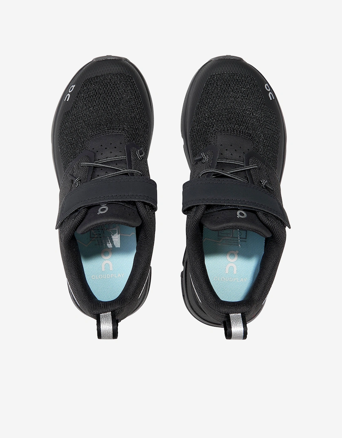 Running Kids Cloud Play Trainers in Black