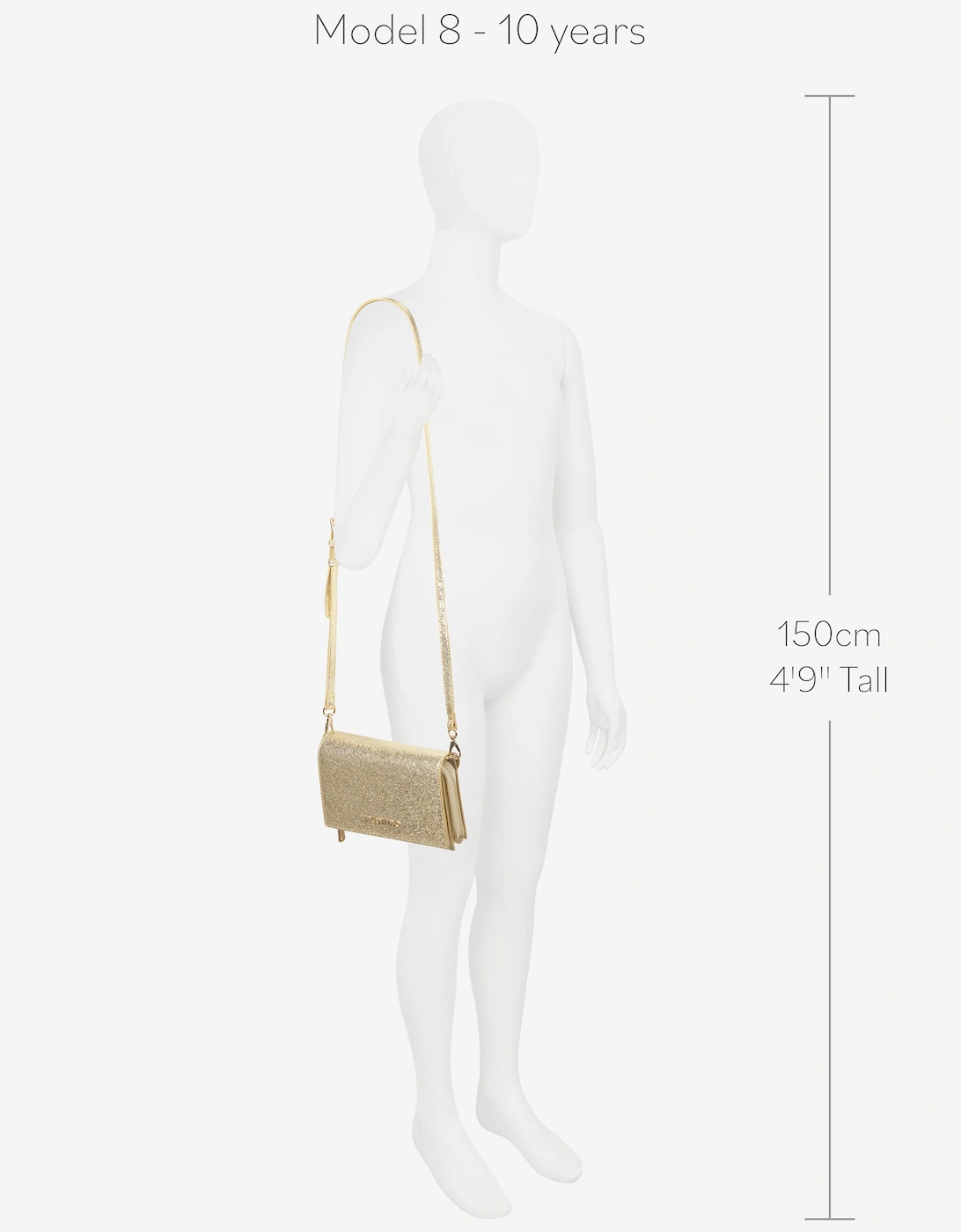 Ember Flap Bag in Gold (20cm)