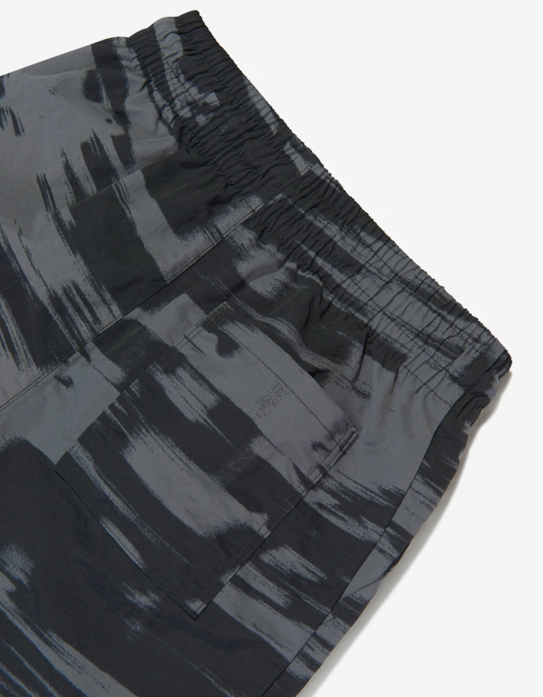 Jordan Boys Flight MVP AOP Woven Shorts in Black