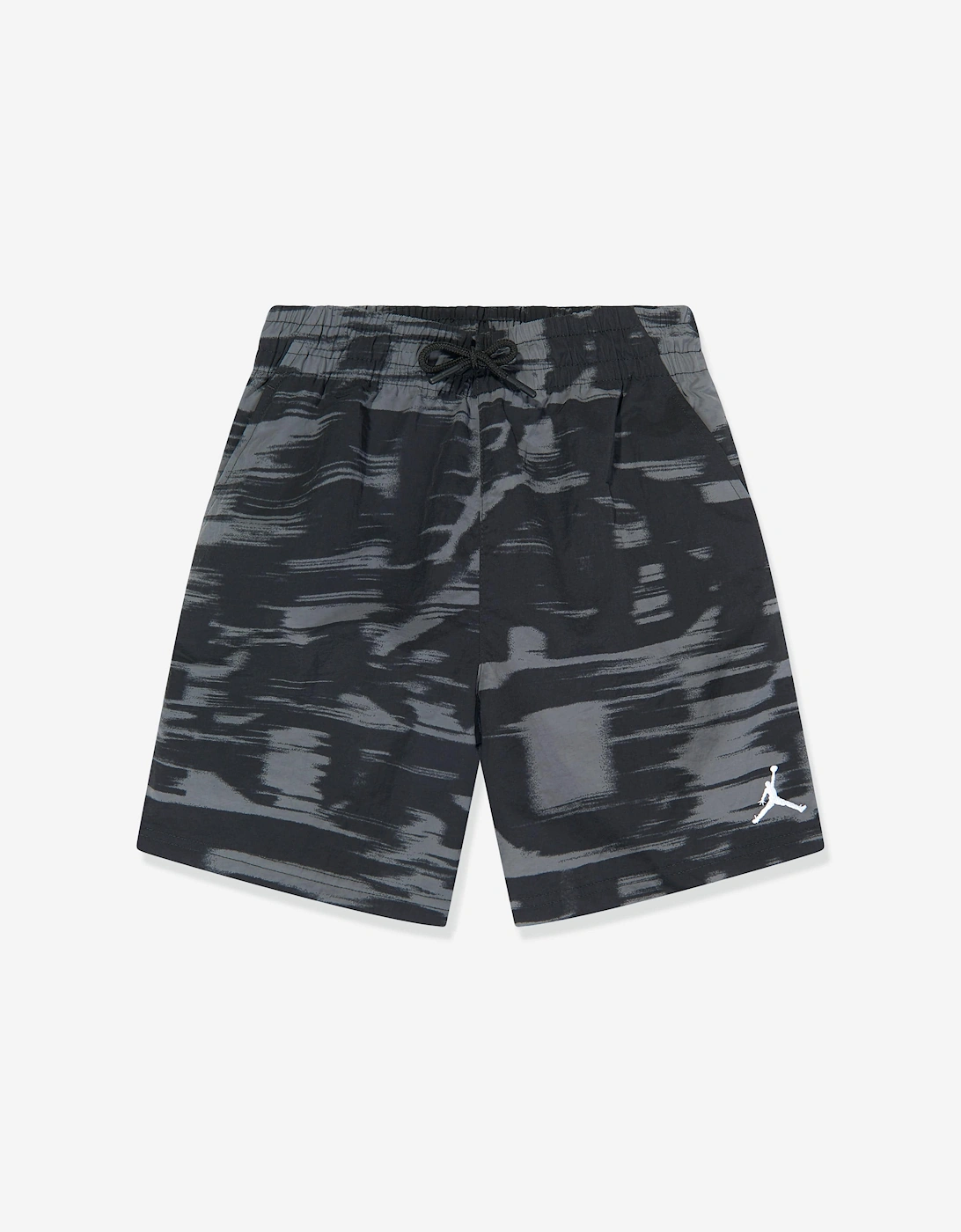Jordan Boys Flight MVP AOP Woven Shorts in Black, 5 of 4
