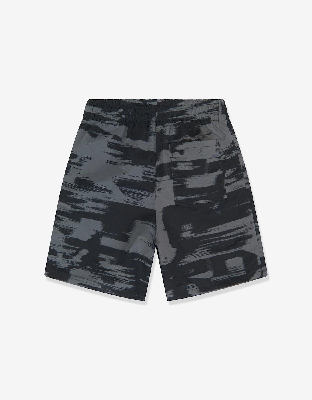Jordan Boys Flight MVP AOP Woven Shorts in Black