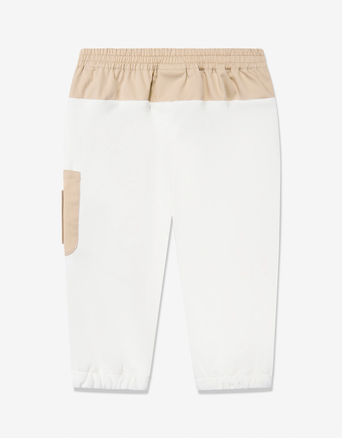 Baby Boys Logo Joggers in White