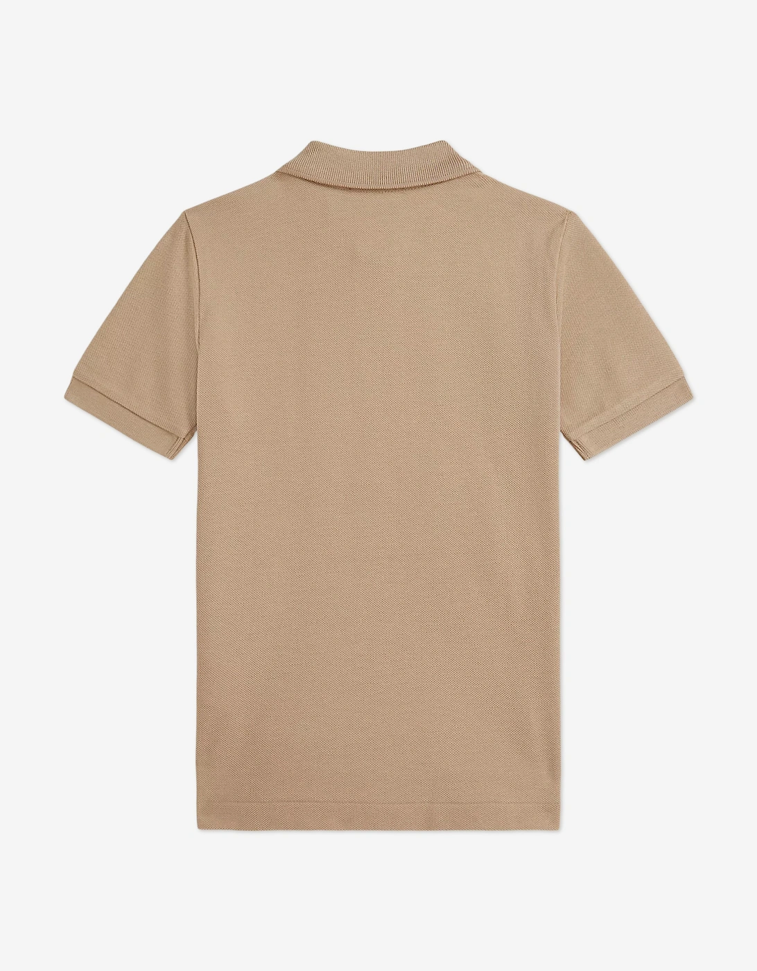 Boys Logo Polo Shirt in Beige