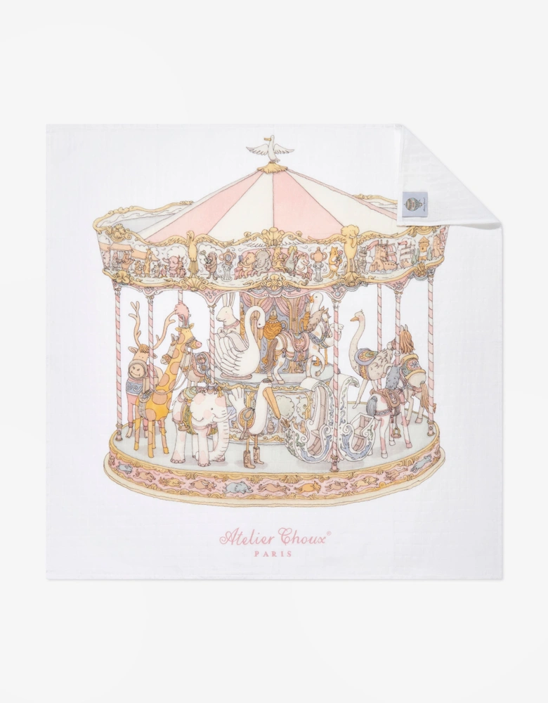 Baby Girls Carousel Gift Set in Pink