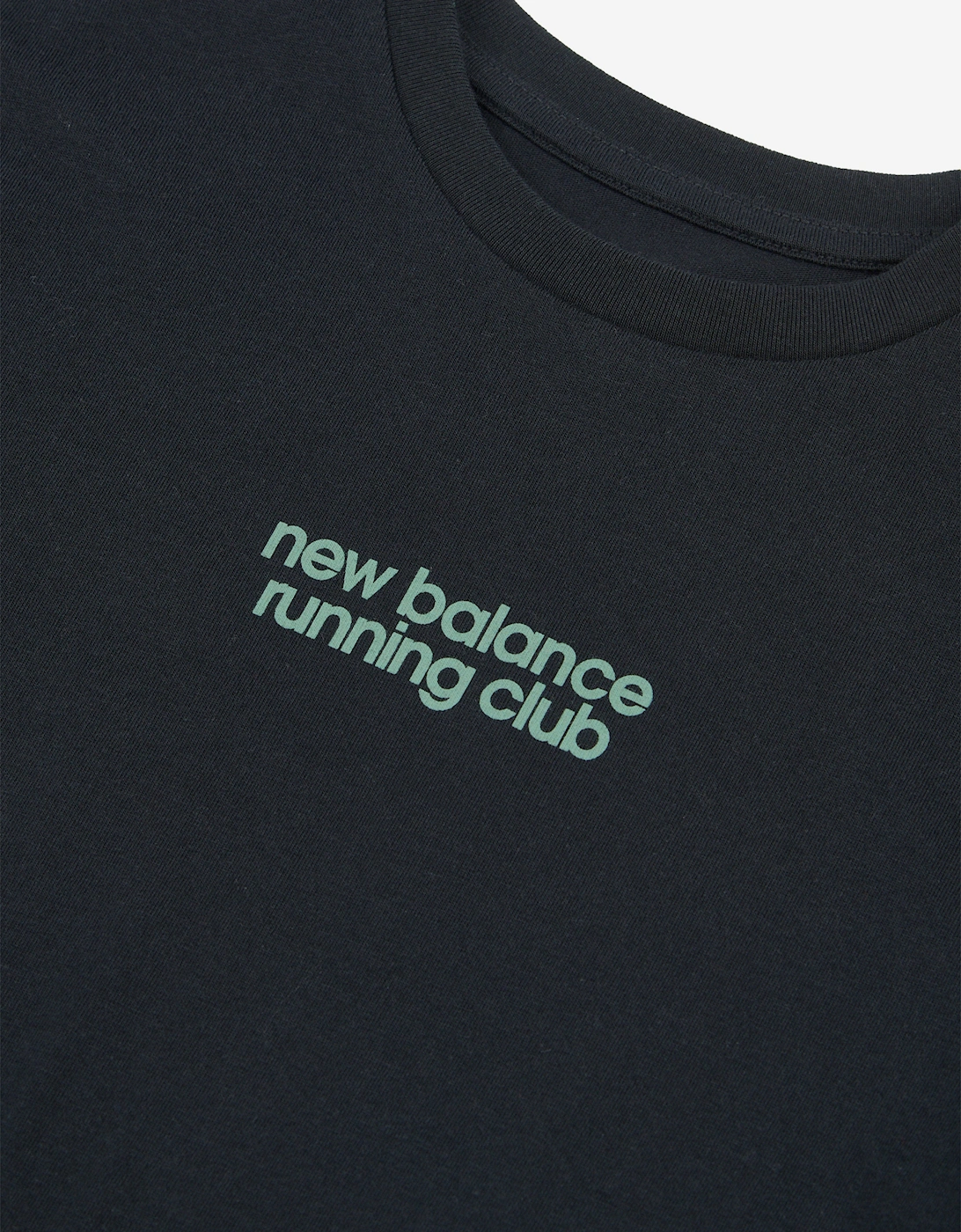 Boys Running Club Sandwich Graphic T-Shirt in Black