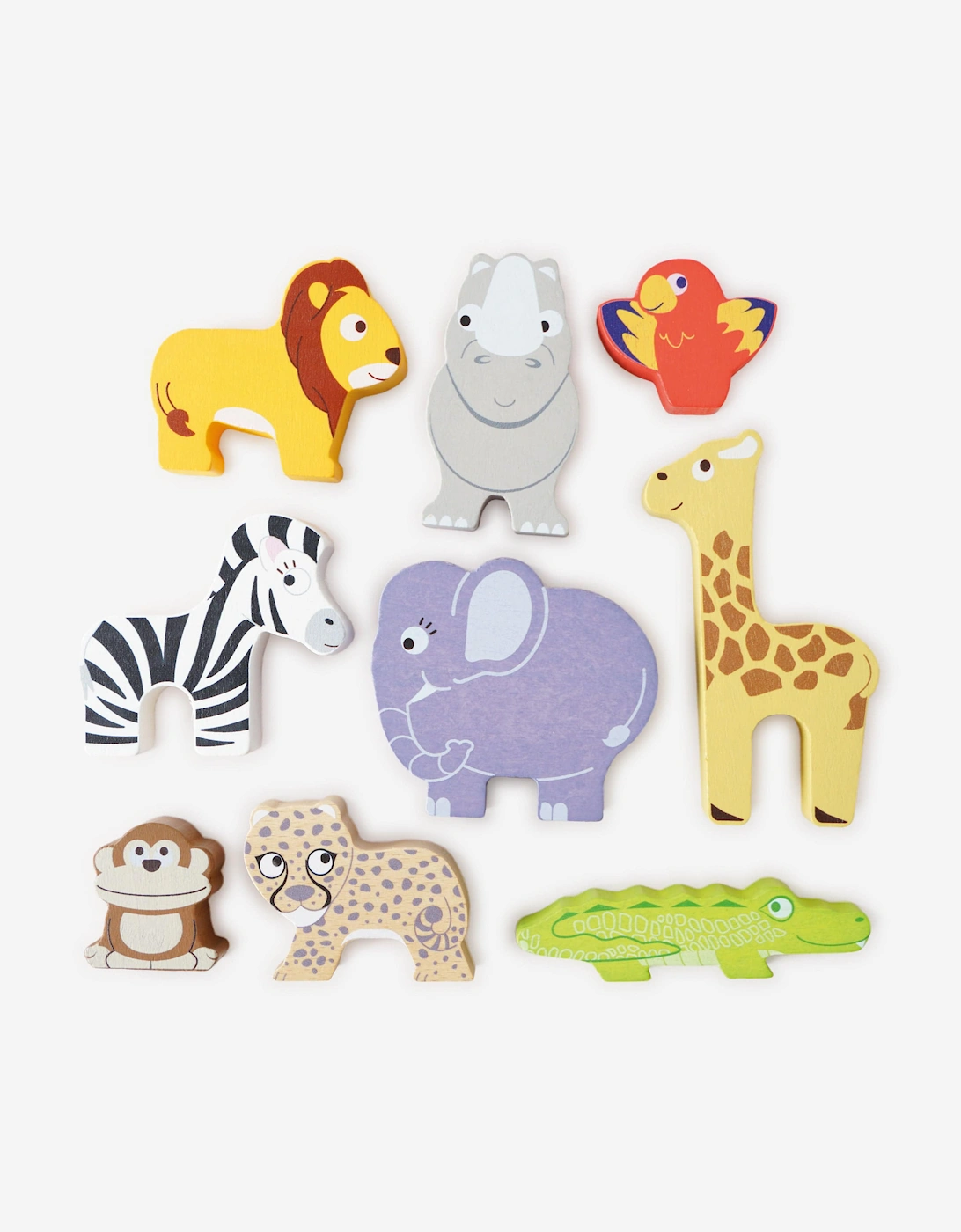 Le Toy Van - Africa Stacking Animals - Wooden Educational Toy Set - Image 3