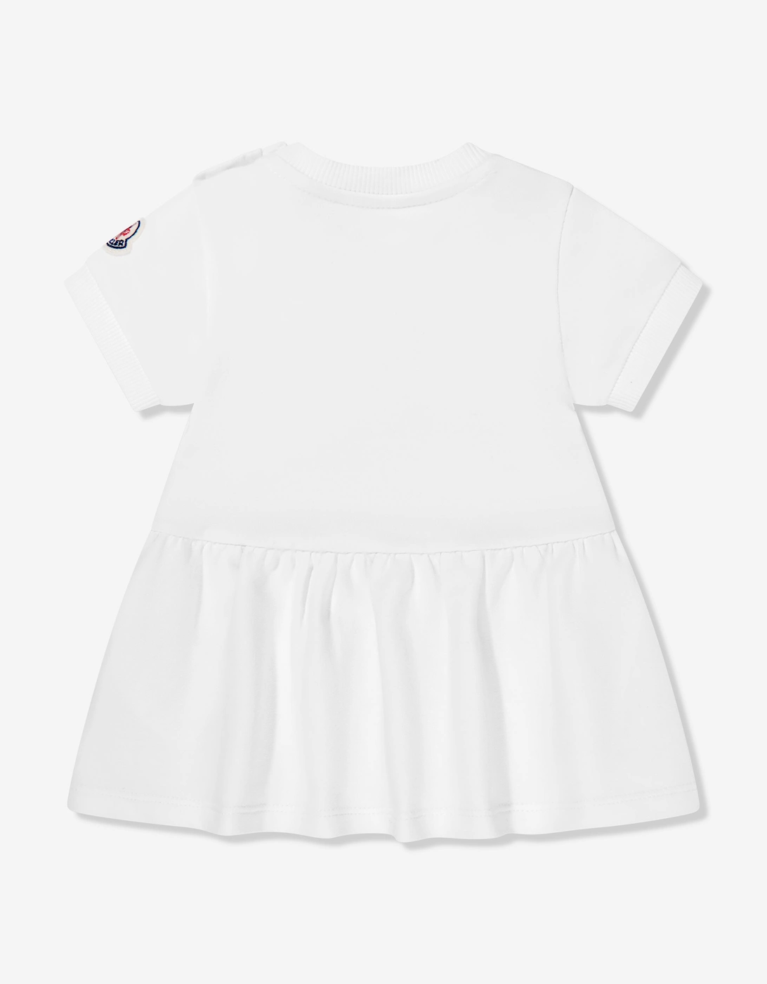 Baby Girls Bear Sweater Dress in Ivory