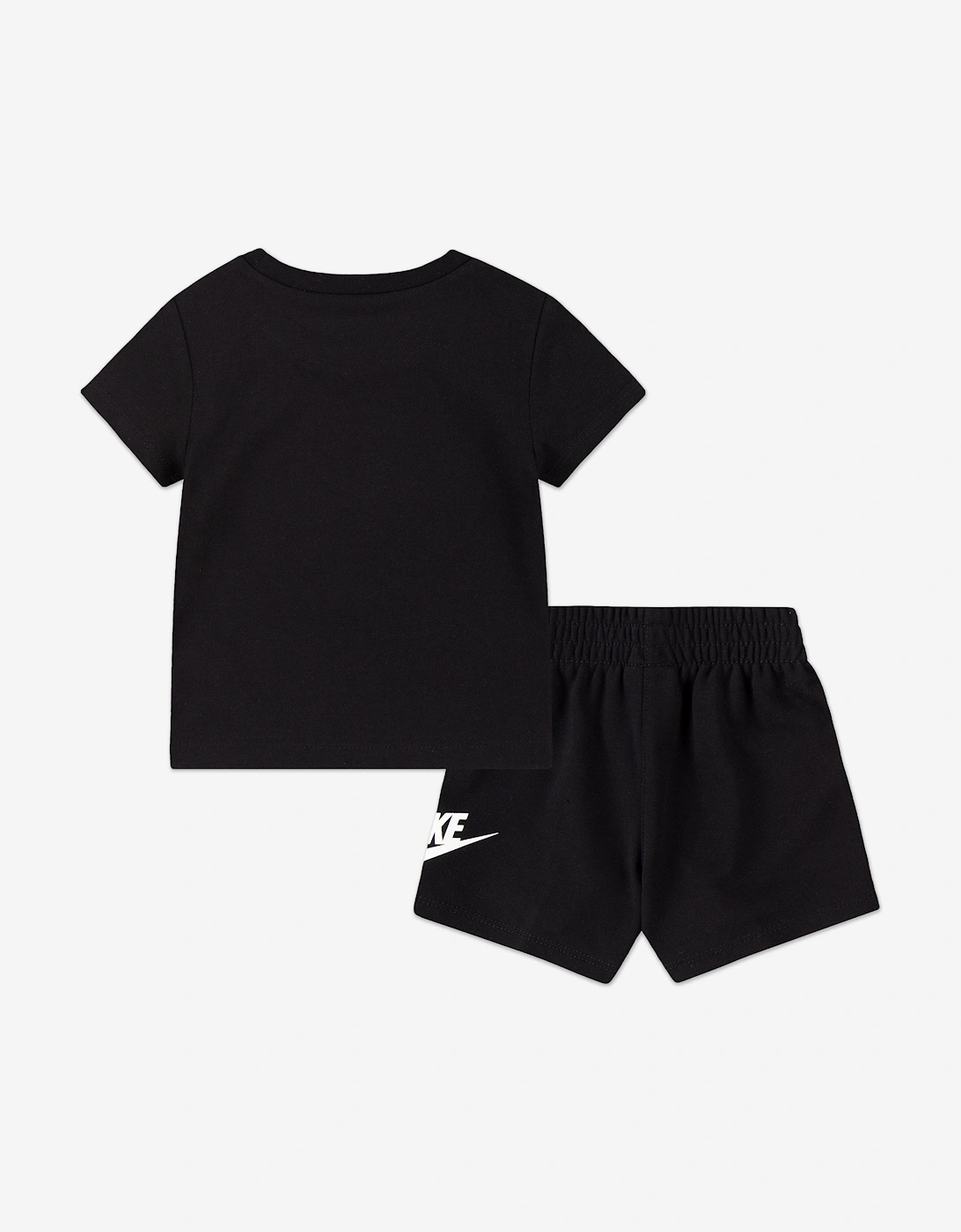 Kids Club T-Shirt and Shorts Set in Black