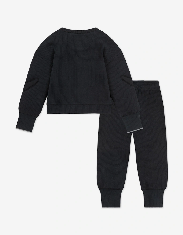 Baby Readyset Tracksuit in Black