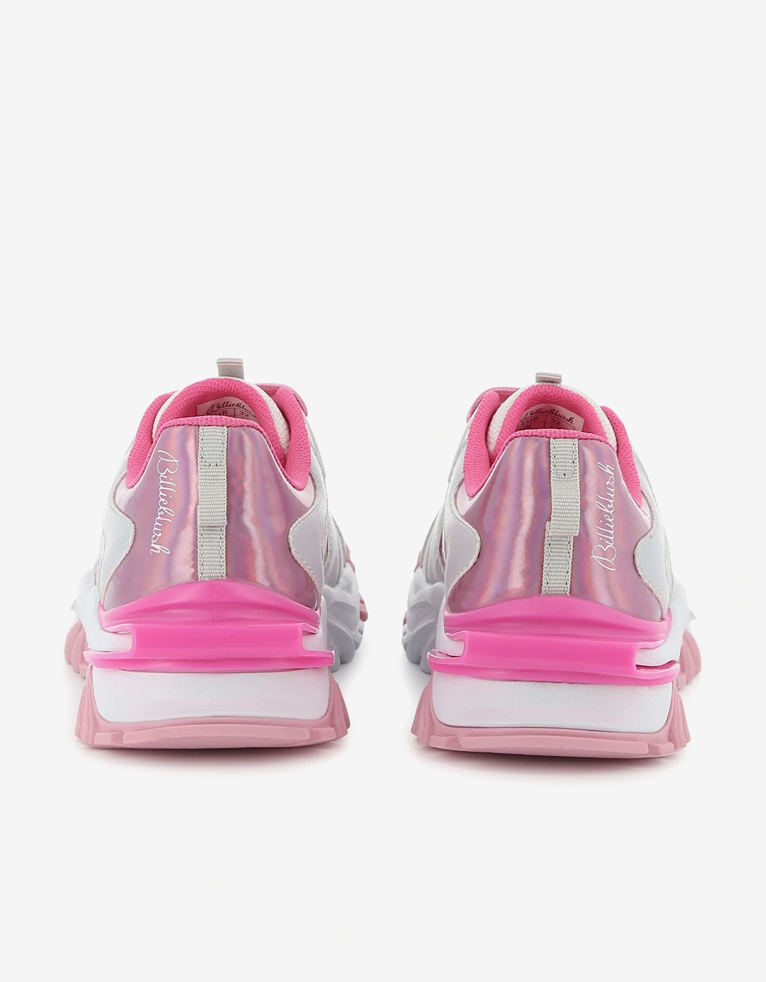 Billieblush Girls Iridescent Athletic Trainers in White