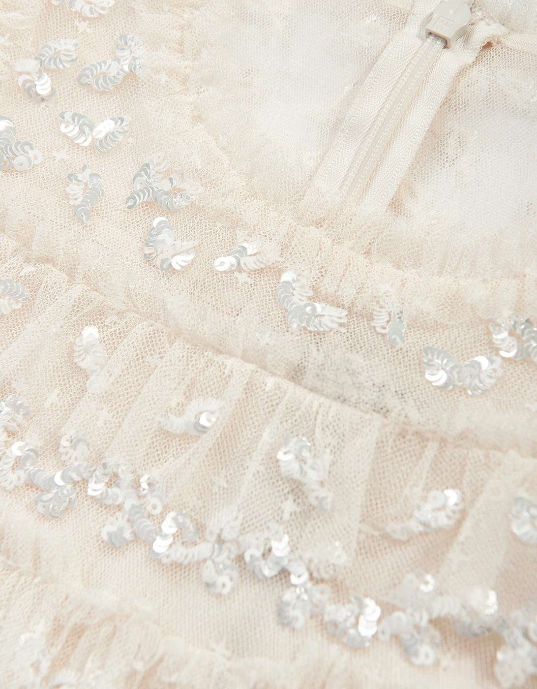 Girls Emily Lace Dress in Ivory