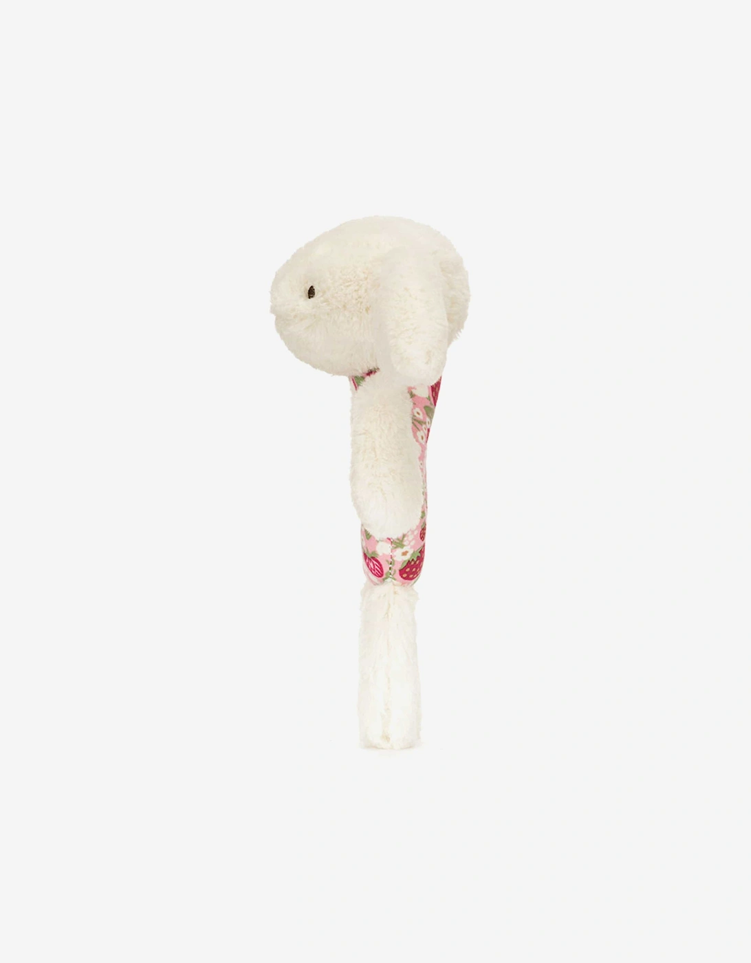 Blossom Cream Bunny 'Berry' Ring Rattle in Ivory (18cm)