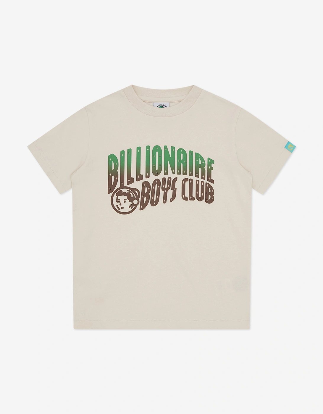 Boys Gradient Arch Logo T-Shirt in Ivory, 5 of 4