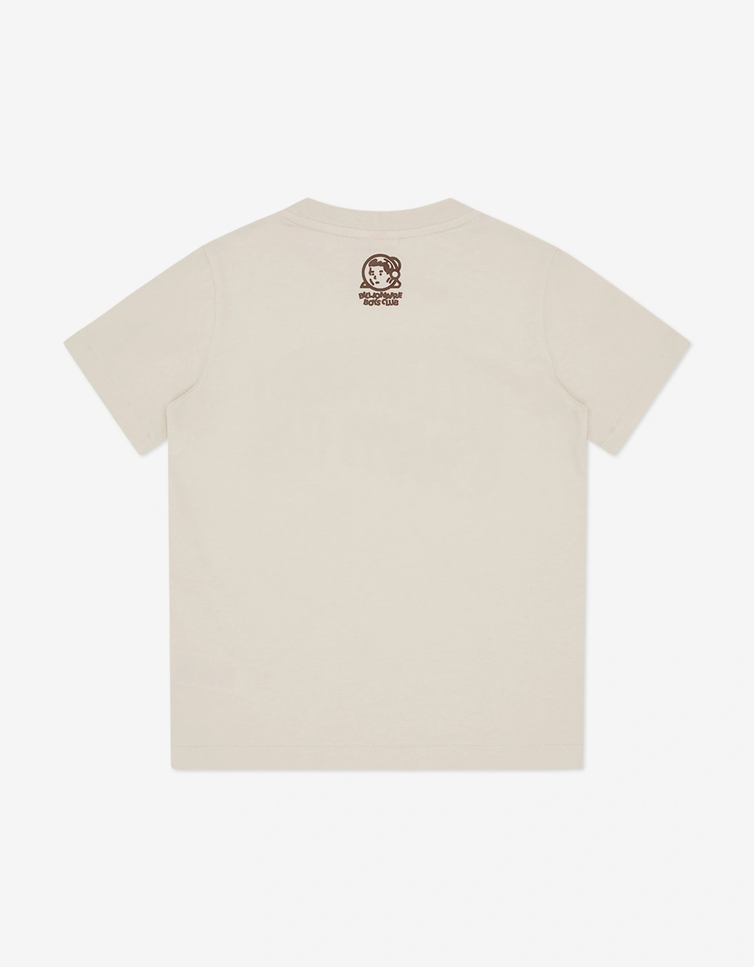 Boys Gradient Arch Logo T-Shirt in Ivory