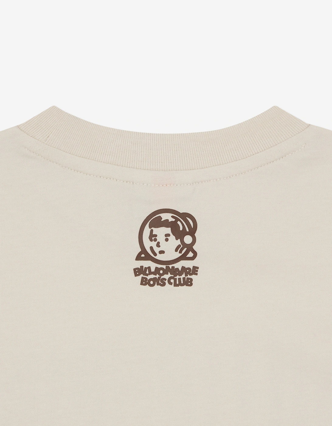 Boys Gradient Arch Logo T-Shirt in Ivory